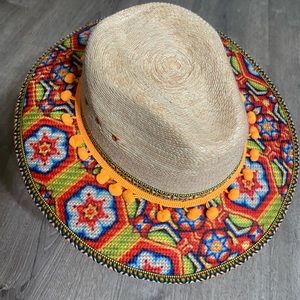 Made in Mexico summer straw hat